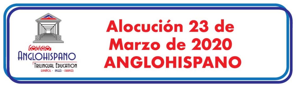 Alocución 23 de marzo 2020