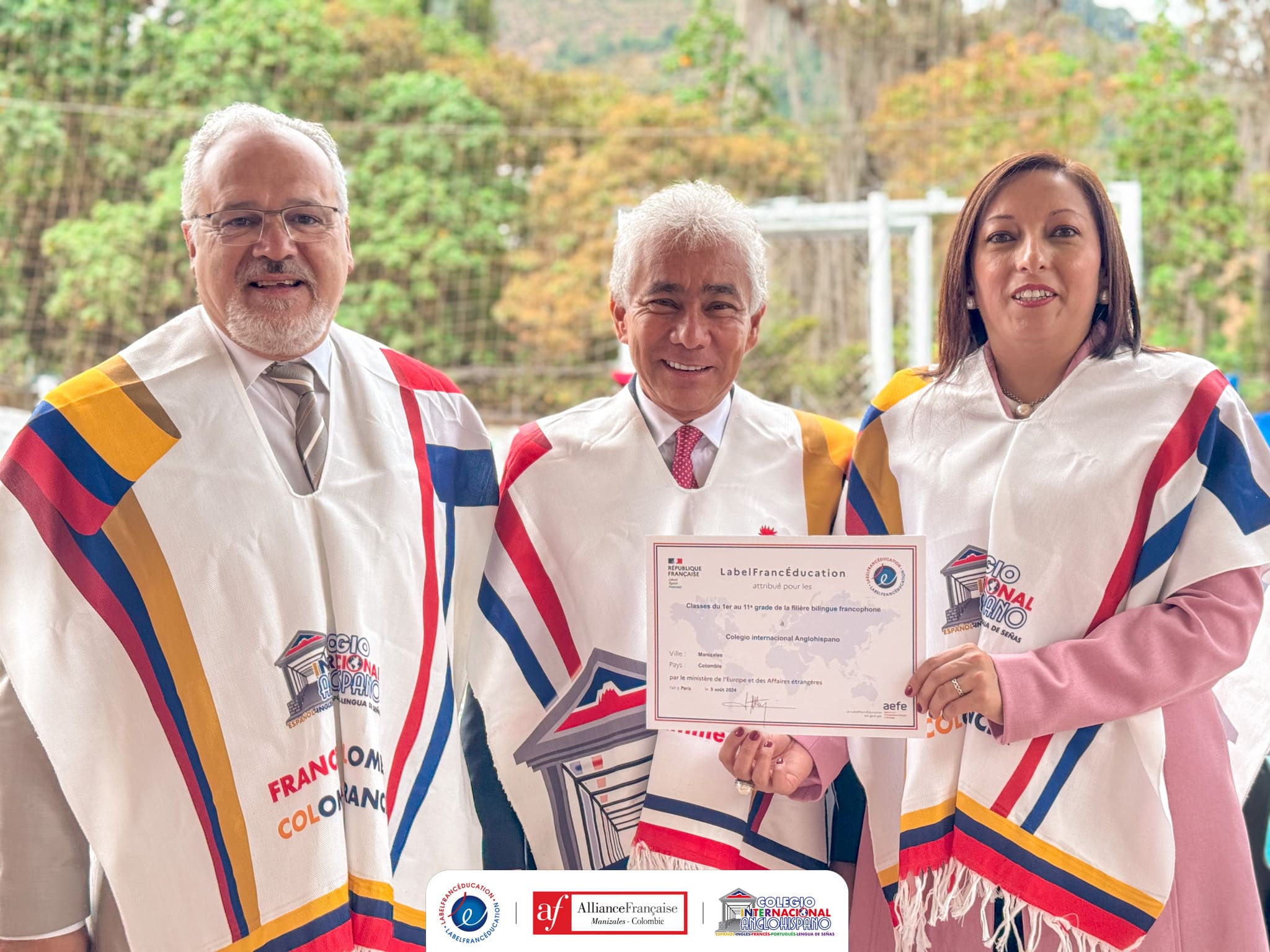 Visita del embajador de Francia en Colombia